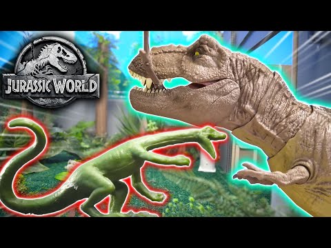 Chaos in Jurassic World! | Mattel Action!