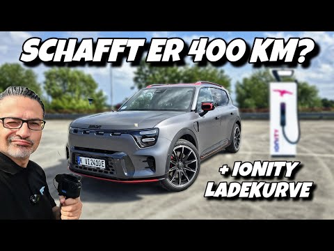 So weit kommt er wirklich! Smart #5 Brabus Autobahnreichweite & Ionity Ladekurve #ev