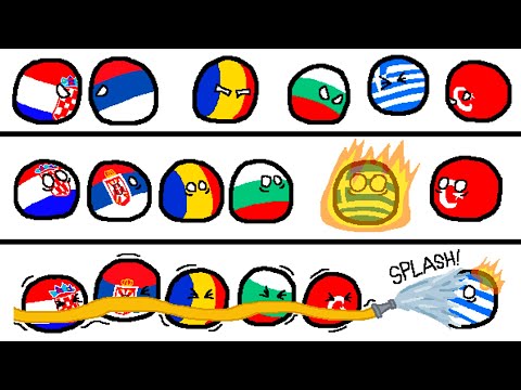 The World Is on Fire... (Countryballs)