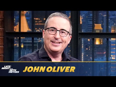 John Oliver Responds to Ron DeSantis Calling Him Irrelevant