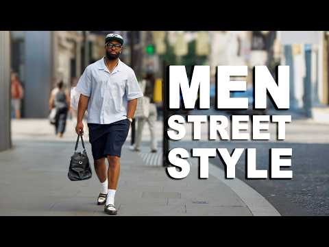 Men Street Style. Summer Fashion for Men 2025