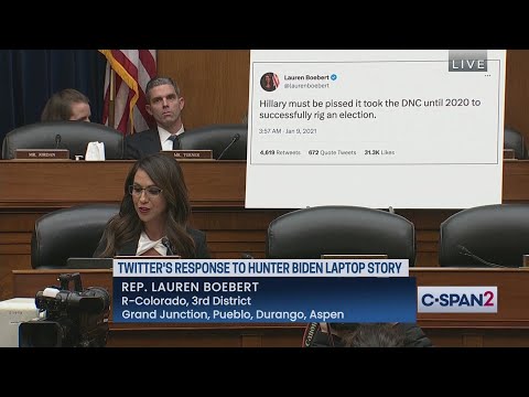 Rep. Lauren Boebert to former Twitter Employees: "Who the hell do you think you are?!?"