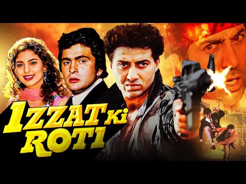 Sunny Deol's IZZAT KI ROTI Full Movie | Juhi Chawla, Rishi Kapoor | Superhit Bollywood Action Movie