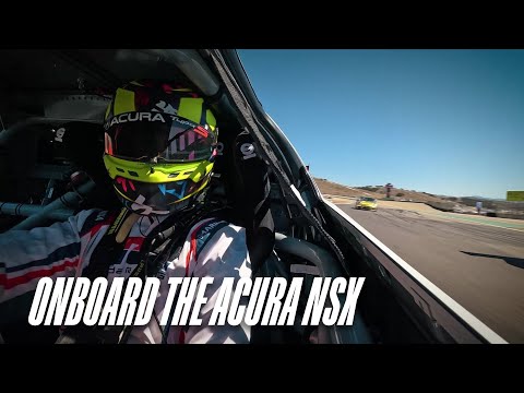 Onboard with Nick Yelloly and the RealTime Racing NSX