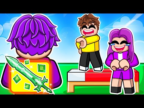 I Pretended to be a Noob in Roblox Bed Wars, then DESTROYED EVERYONE!