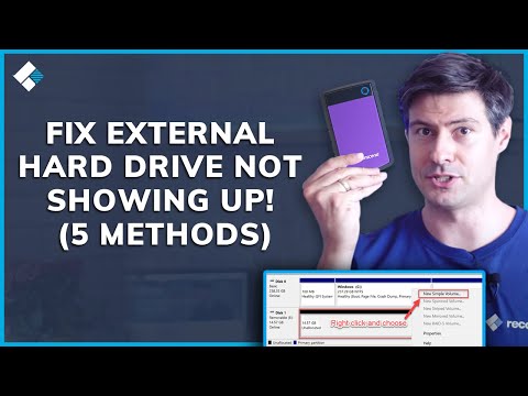[5 methods] How to Fix External Hard Drive Not Showing Up or Detected On Windows ? Full Guide