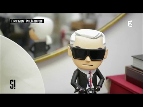 Karl Lagerfeld : L' Interview - Stupéfiant !
