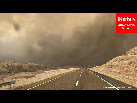 BREAKING NEWS: Texas Emergency Management Holds Briefing As Wildfires Rage On