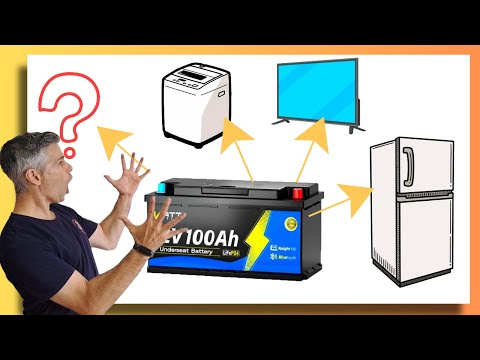 What can I plug into a 100 Amp hour battery?
