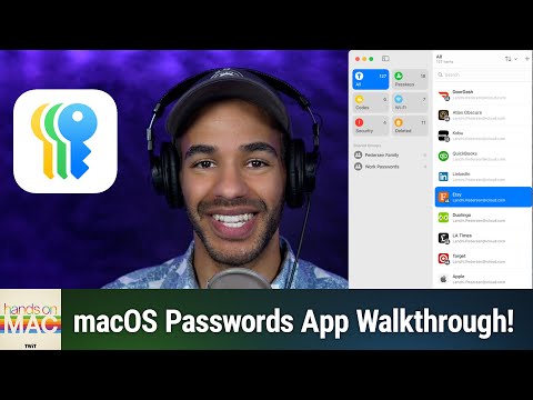 Using the Passwords App in macOS Sequoia - Passkeys, Codes, Wi-Fi, & more