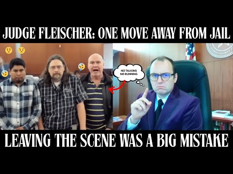 Judge Fleischer GOES OFF on Disrespectful Defendant
