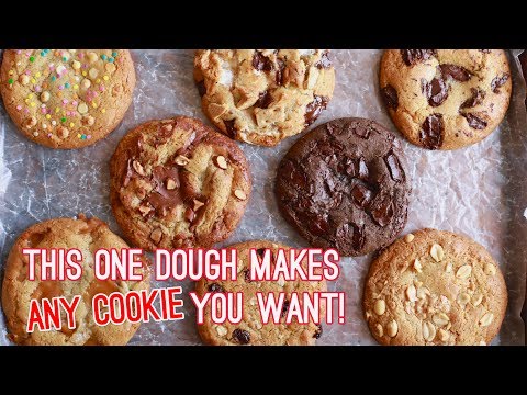 Crazy Cookie Dough: One Cookie Recipe with Endless Variations!
