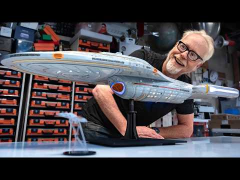 Adam Savage in Awe of Star Trek Studio Scale Models!
