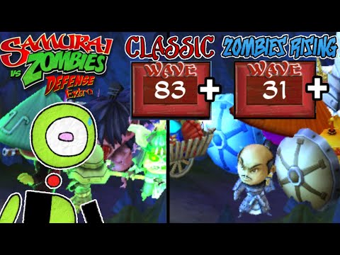 These Extra Waves Are Now Getting Difficult [Samurai vs Zombies Mod]