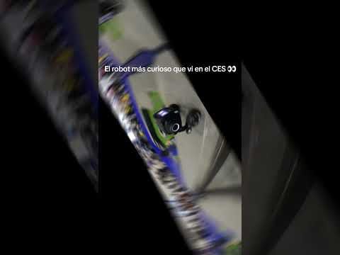 Le hablas y el robot responde en el CES 🤖👋 #CES2026 #Robots #IA #Tech #PrometeoTec