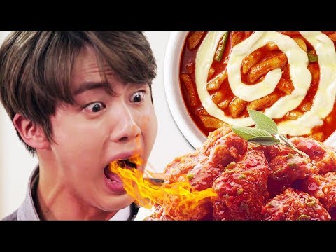 BTS Try To Eat Spicy Foods Challenge!