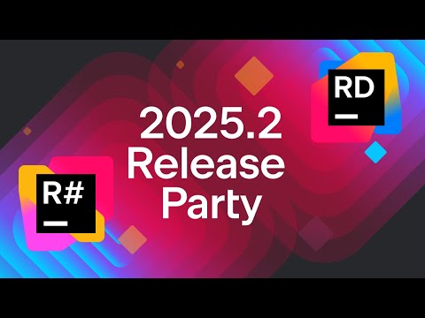 ReSharper & Rider 2025.2 Release Party