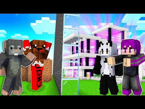 ماين كرافت اصعب تحدي بناء سحس وعبدو ماندو ضد امكامل و روئا..(2Vs2 ) 😨🔥