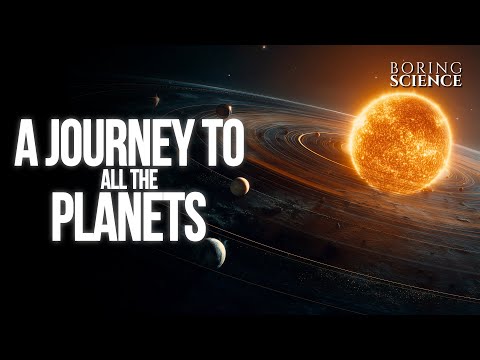 Flying Through Every Planet In Our Solar System