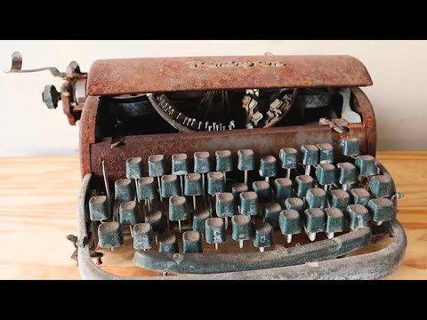 From Junkyard to Jewel: Typewriter Restoration (Remington)