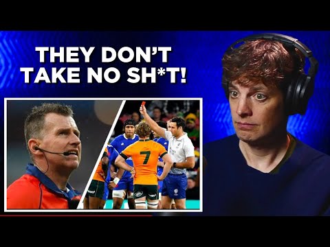 American Reacts to The Art Of Rugby Refereeing!
