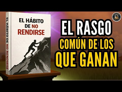 EL HABITO DE NO RENDIRSE: El RASGO común de los QUE GANAN Audiolibro completo