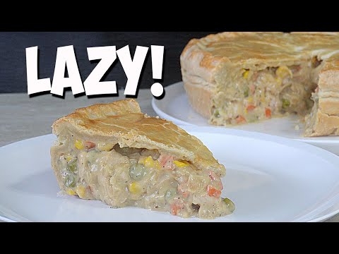 Cheats Chicken Pot Pie - delicious Lazy man's Chicken Pot Pie