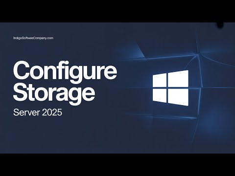 Setup Windows Storage Server | Configure Storage Spaces in Windows Server 2025