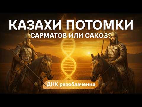 Казахи - потомки Саков или Сарматов? ДНК изменил ход Истории!
