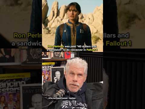 how much did they pay Ron Perlman for Fallout?!