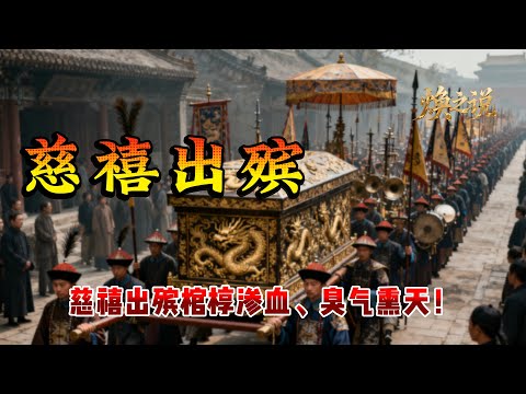 慈禧出殡棺椁渗血、臭气熏天！传言说是生前奢靡引得阴兵拘魂
