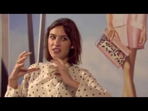 Alexa Chung interview by Caroline de Maigret for Longchamp - December 4th 2014
