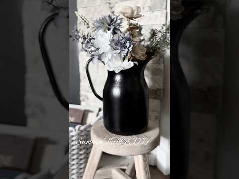 Modern Farmhouse Thrift Flip | Pitcher Perfect 🖤