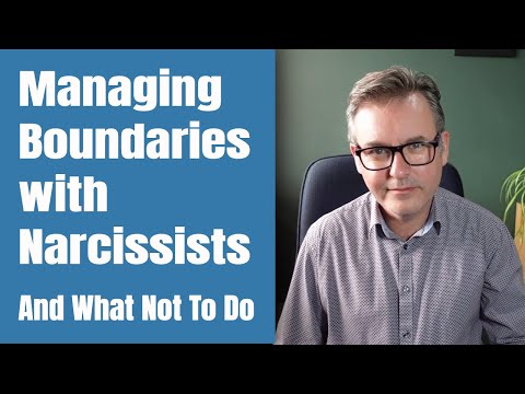 Managing Boundaries with Narcissists Part 1