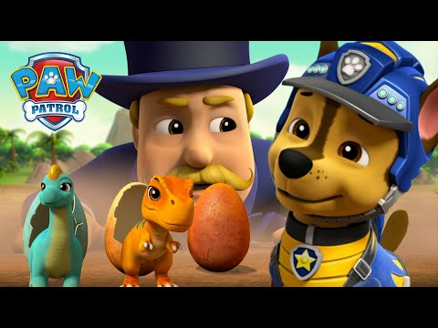 恐龍救援隊的狗狗們把恐龍蛋安全帶回家！- PAW Patrol 汪汪隊立大功 - 兒童卡通