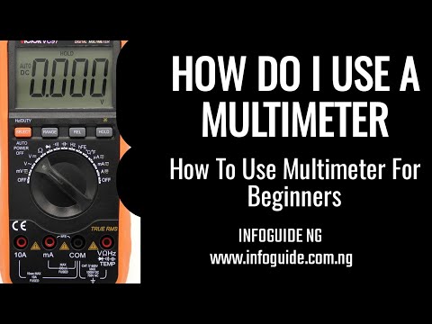 How Do I Use A Multimeter (How To Use Multimeter For Beginners)