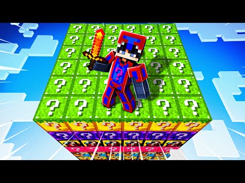 Minecraft, aber die WELT besteht aus LUCKY BLOCKS...