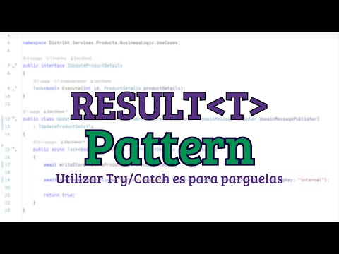 Patrón Result en C# - Una forma funcional de escribir casos de uso ⚡