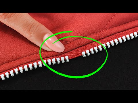 Tailors Don't Want You To Know This Method! Fix Broken Zipper in 1 Minute! | Tracy Tips