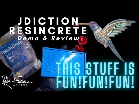 This is FUN! FUN! FUN! - My Review & Demo of Resincrete from JDiction