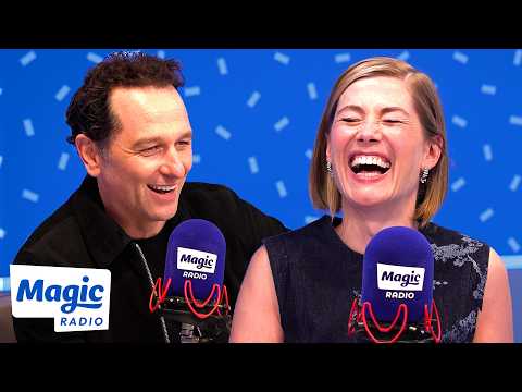 Rosamund Pike & Matthew Rhys On Welsh Slang & Irrational Fears | Hallow Road