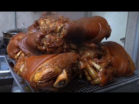 족발 삶는 비법 다 공개! 한약재 없이 잡내 잡는 깔끔한 맛! 인천 542족발 귤현점 본점! Korean Braised Pig's Trotters (Jokbal)