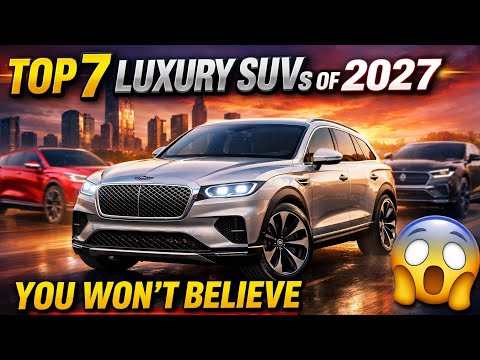 Top 7 Luxury SUVs of 2027 You Won't Believe These Renders!