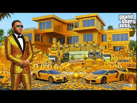 Franklin & Shinchan OPEN BILLIONAIRE CAR Showroom In GTA5