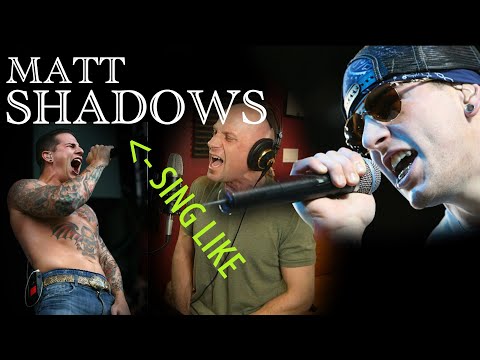How to Sing Like Matt Shadows -Avenged Sevenfold (w/ The Rev) Compression, False Cord Coordination