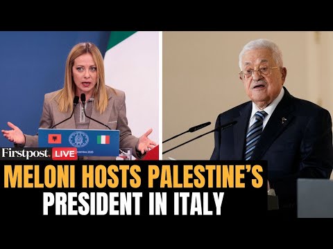 Palestinian President in Rome LIVE: Italy's Meloni, Palestine's President Abbas Attend Atreju Fest