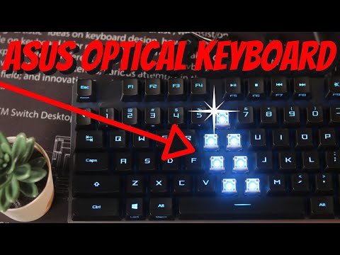 The BEST OPTICAL SWITCHES: Asus ROG Strix Scope RX Keyboard Review