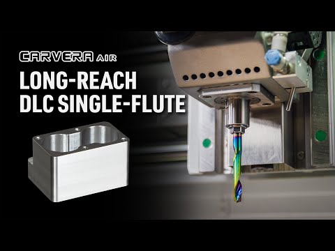 Carvera Air Long-Reach Cutting Challenge — Machining 30mm Aluminum