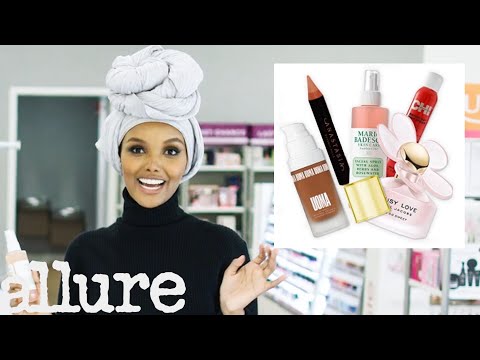 Model Halima Aden Shops for Her Favorite Beauty Products | From Head To Toe | Allure
