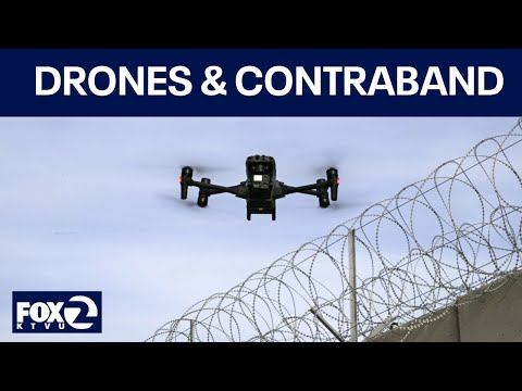 WATCH: US prisons try to stop drones from dropping contraband | KTVU